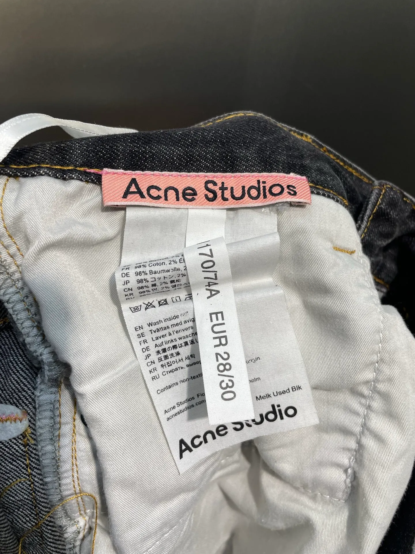 acne studios*🌟【 】 25New Arrival Wear-Resistant 30 Retro size：46 48 50